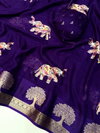 Tew Soft Georgette Jacquard Viewing Saree Wholesalers In Delhi